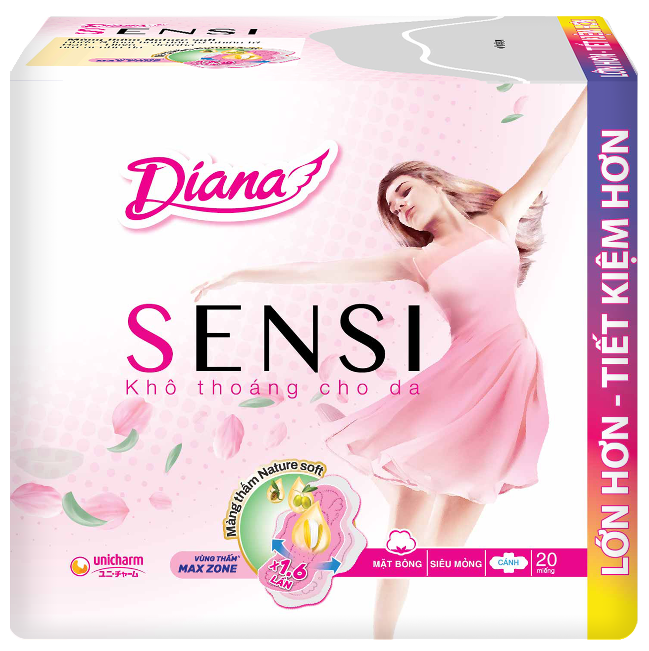 Diana SENSI Siêu Mỏng Cánh